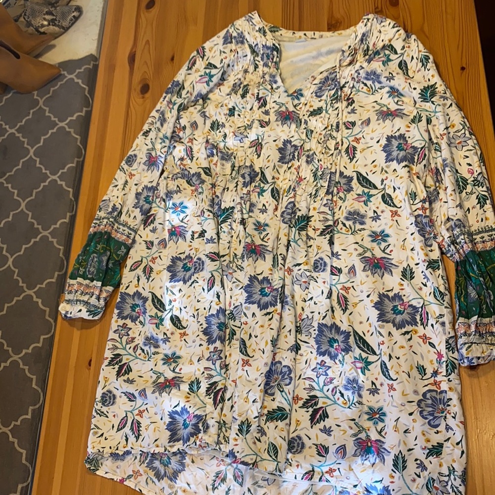 Floral spring dress